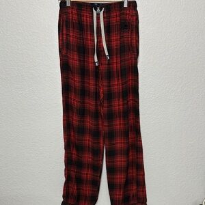 Psycho Bunny Men’s Plaid Flannel Pajama Pants Small